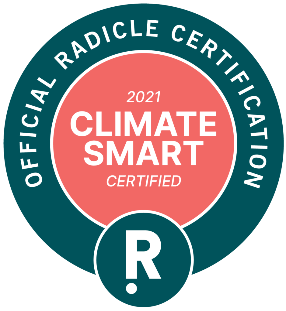 Hopehill is Radicle Climate Smart Certified