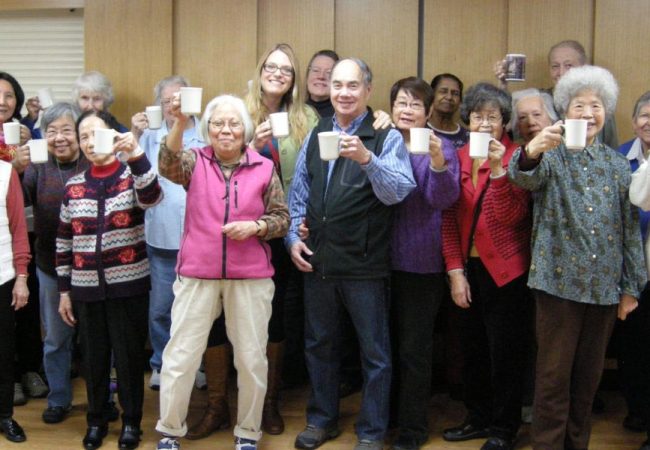 Weekly tea at Beulah Garden Homes